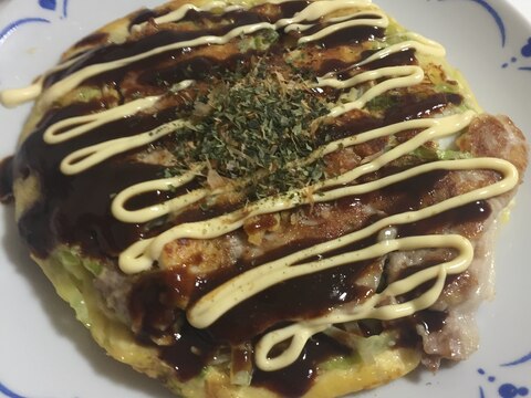 大阪の味 フライパンでお手軽 お好み焼き